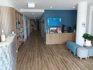 Port Mac Achieve podiatry waiting room